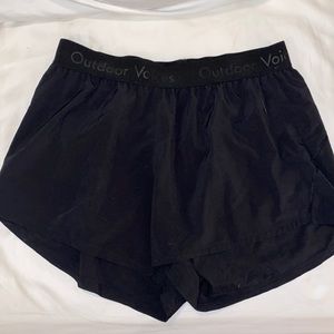 Black Outdoor Voices Relay Short